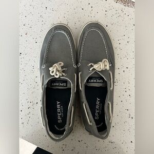 Sperry Men's Charcoal Boat Shoes